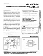 DataSheet MAX5007 pdf